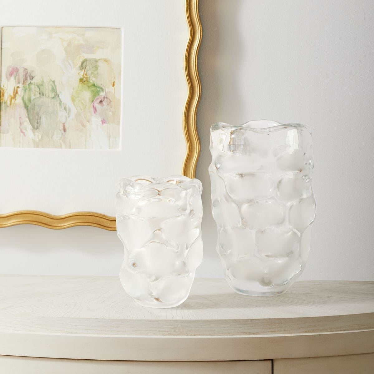 Dimple Vases - Set of 2 by Uttermost