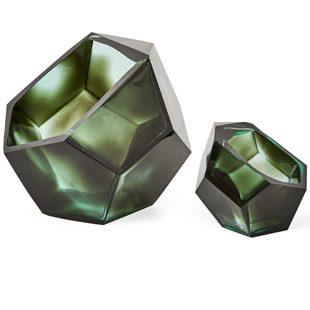 Emerald Short Vases - Set of 2 by Uttermost