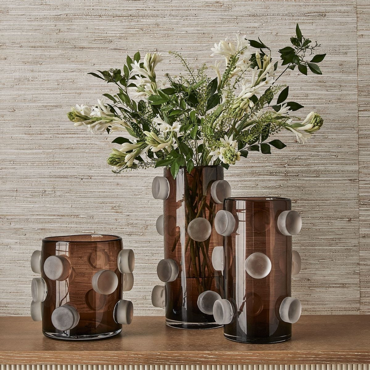 Feeling Pucky Wide Vase by Uttermost
