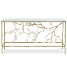 Golden Chestnut Console Table by Uttermost