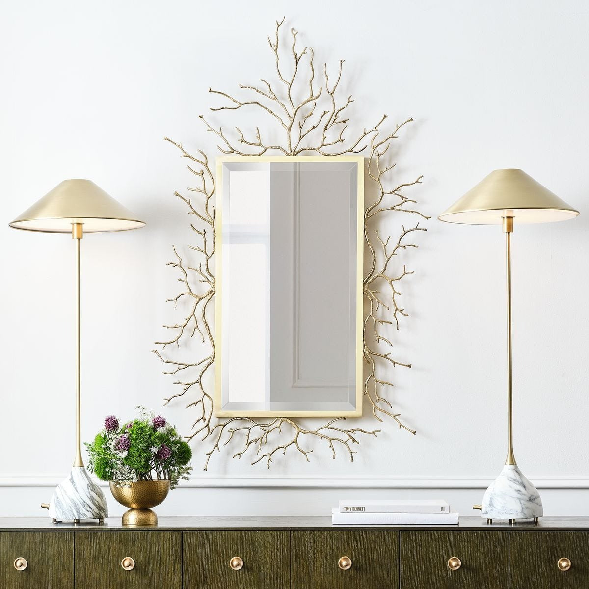 Golden Chestnut Mirror by Uttermost