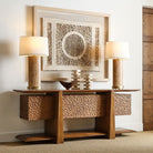 Hewned Joist 4 Door Cabinet by Uttermost