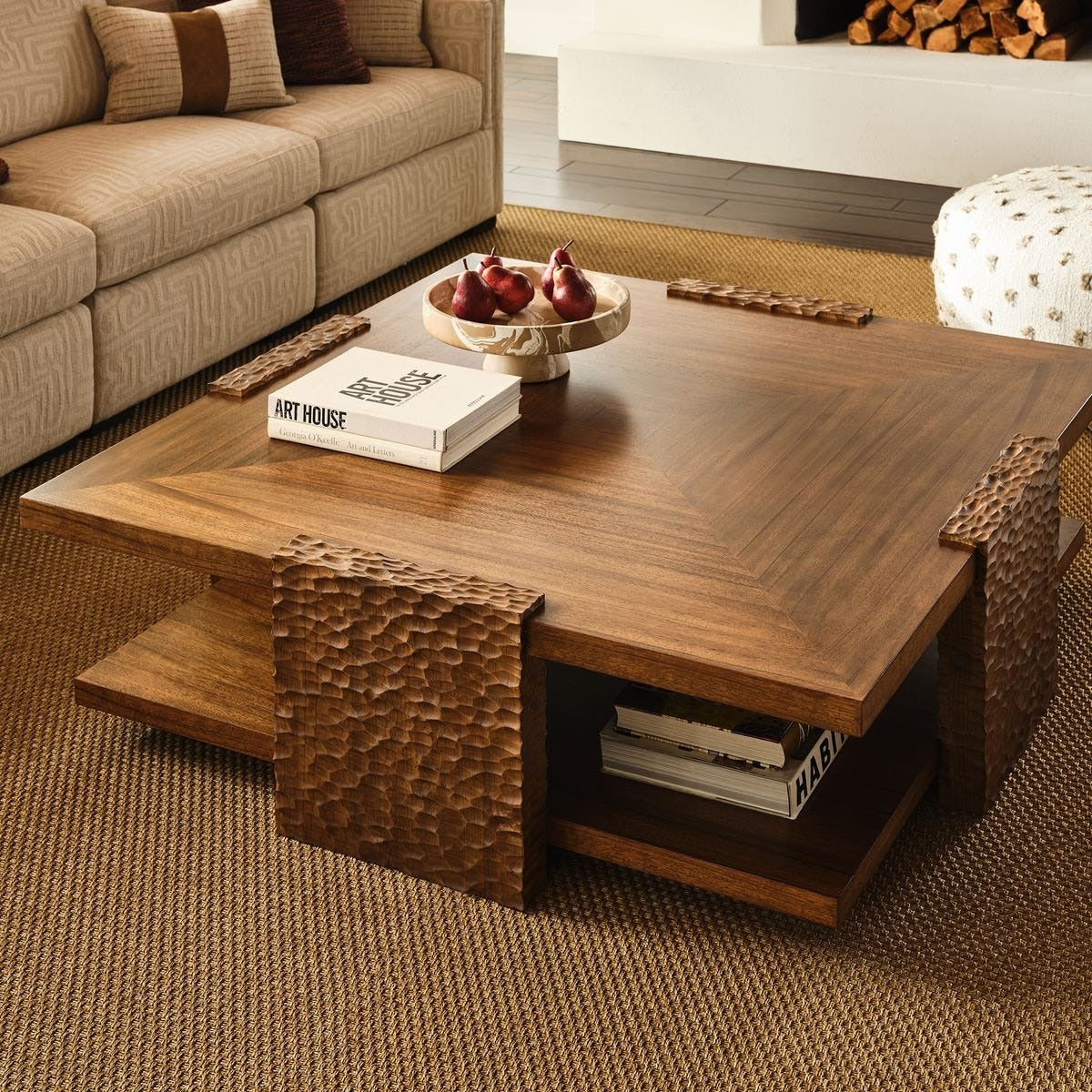 Hewned Joist Coffee Table by Uttermost