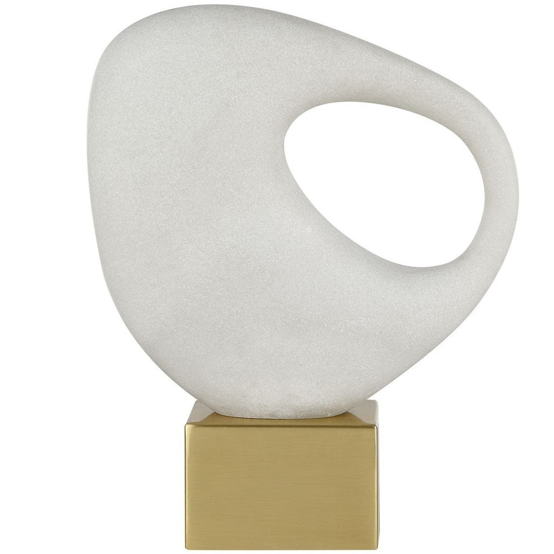 Contemporary Lounging Stone Sculpture by Uttermost