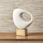 Contemporary Lounging Stone Sculpture by Uttermost