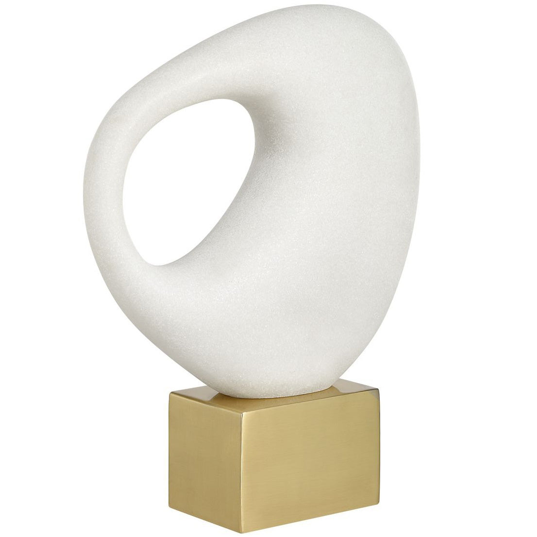 Contemporary Lounging Stone Sculpture by Uttermost