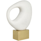 Contemporary Lounging Stone Sculpture by Uttermost
