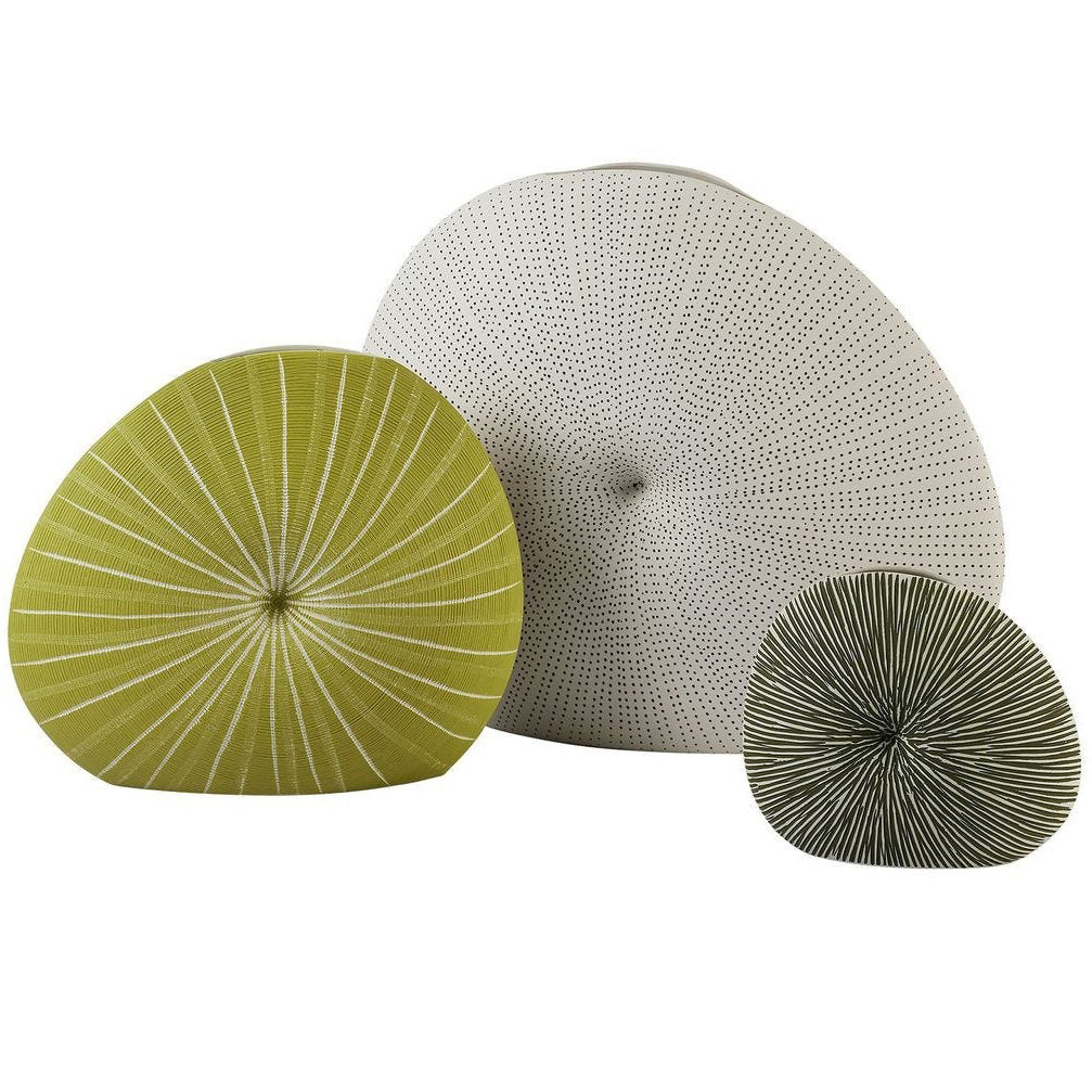 Pillow Vases in Glade - Set of 3 by Uttermost