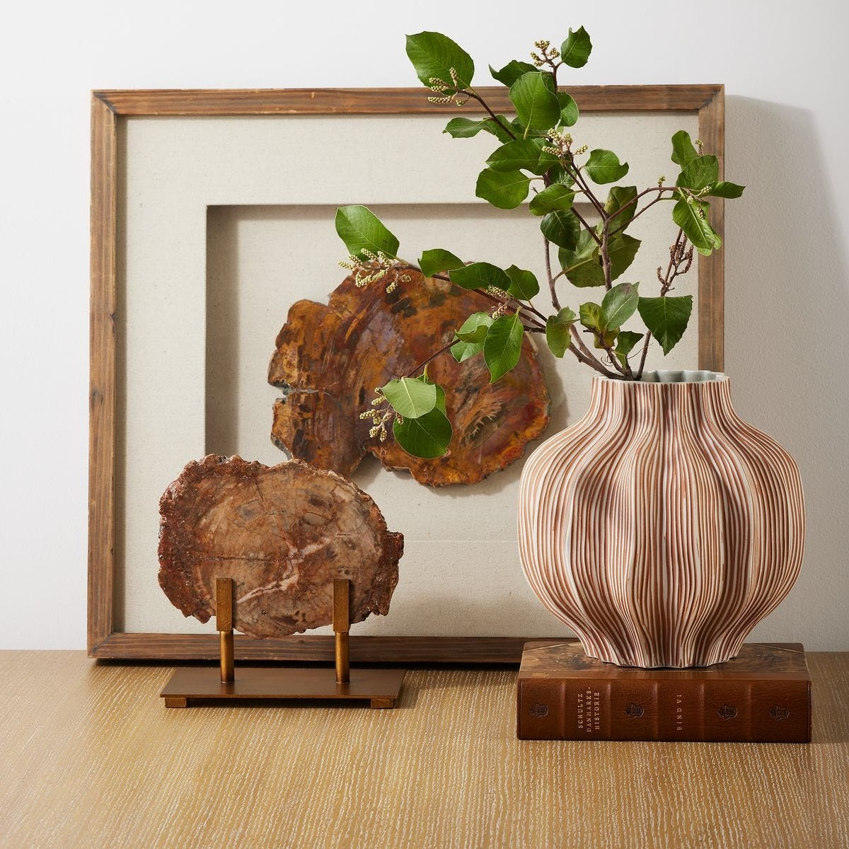 Pleated Vase Uttermost