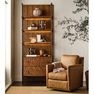 Sapling Lighted Storage Etagere by Uttermost