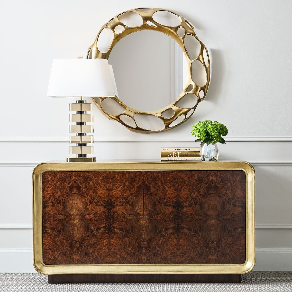 Swiss Cheese Mirror - Small by Uttermost