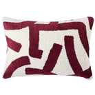 The Flip Side Cushion in Raspberry by Uttermost