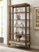 Bookcase Driscoll in Mangrove by Theodore Alexander