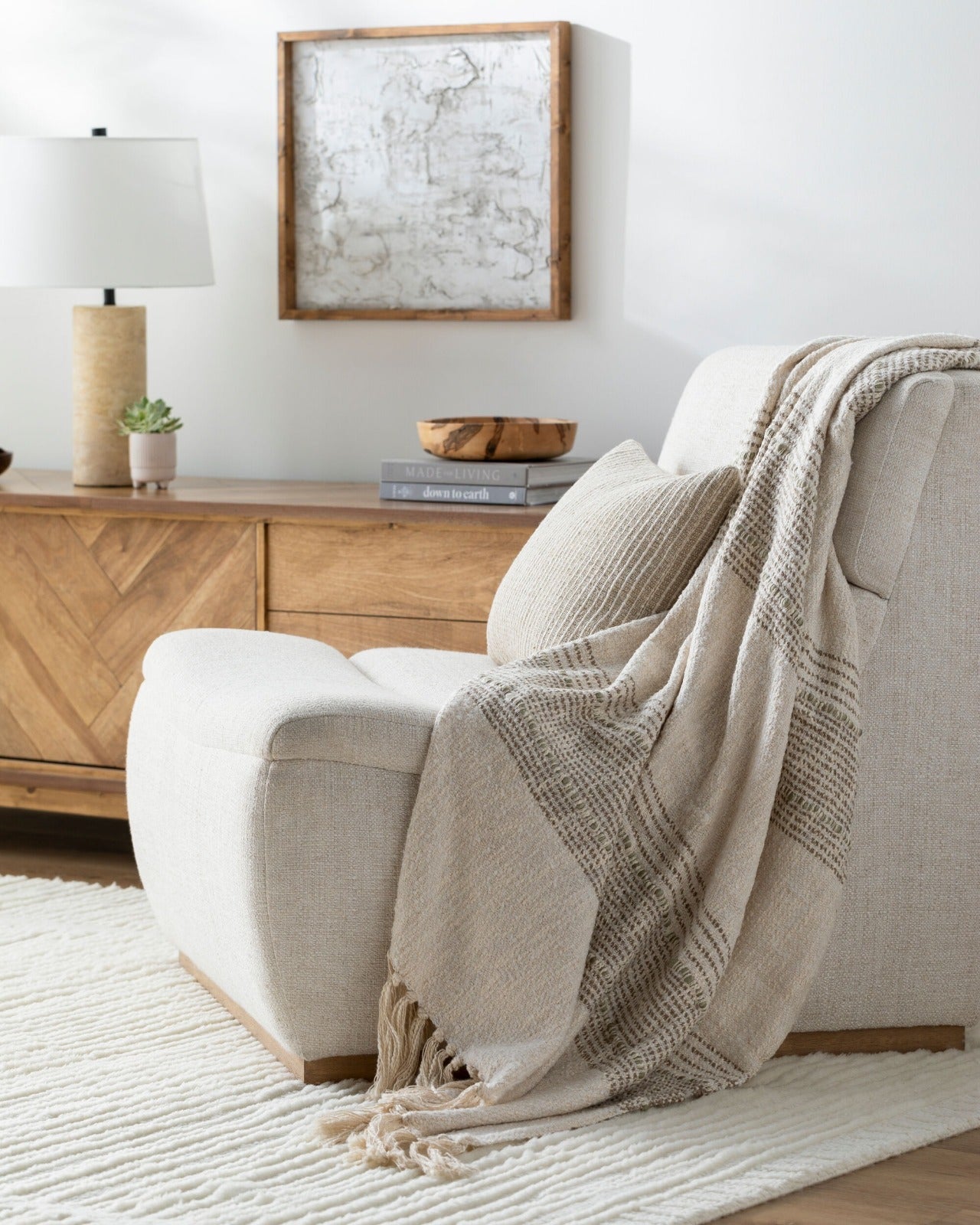 Prolo Woven Throw by Keiichi