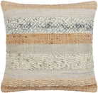Boundary Woven Cushion in Soft Grey by Keiichi