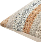 Boundary Woven Cushion in Soft Grey by Keiichi