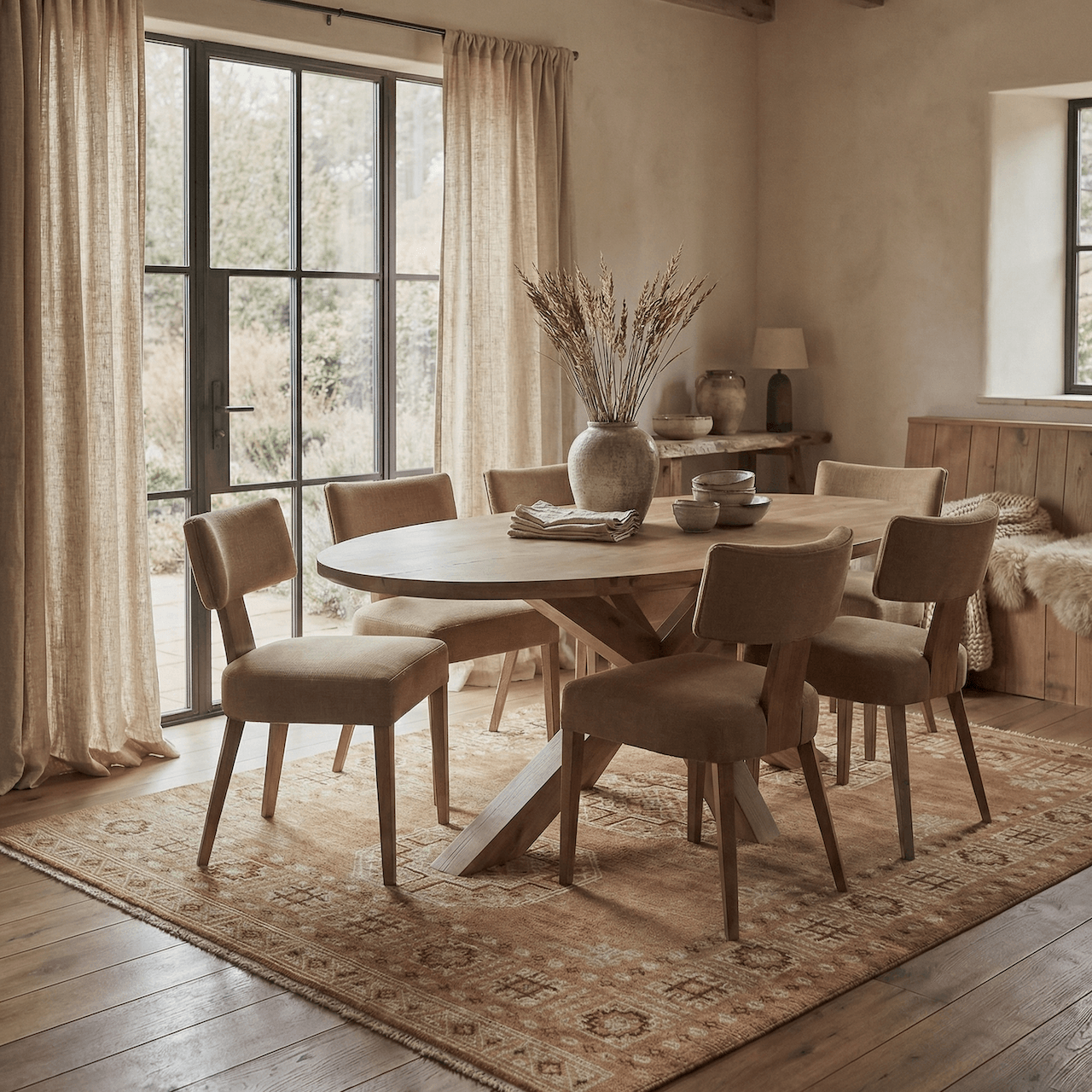 Bampton Dining Chair in Sienna by Keiichi