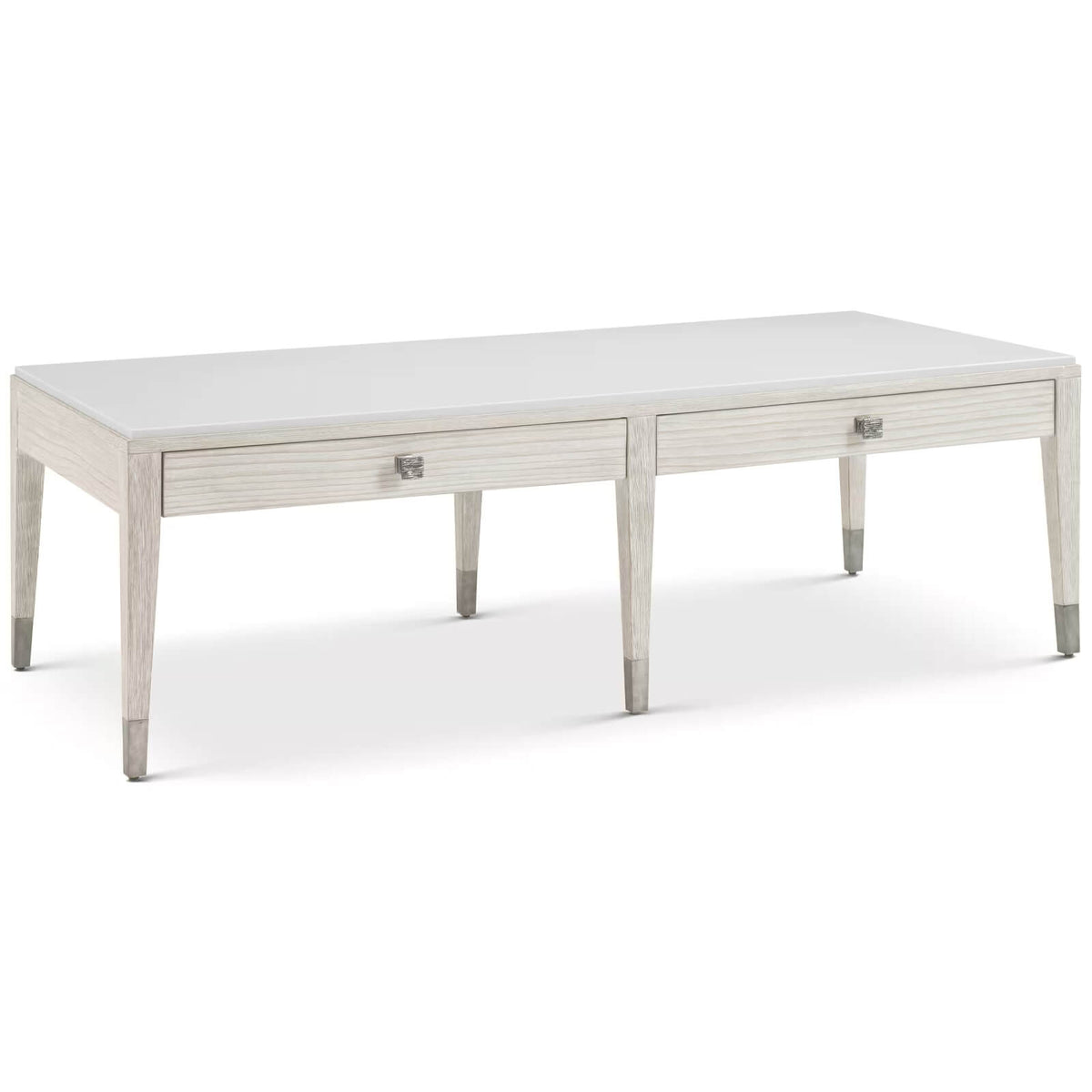 Breeze Two Drawer Coffee Table by Theodore Alexander