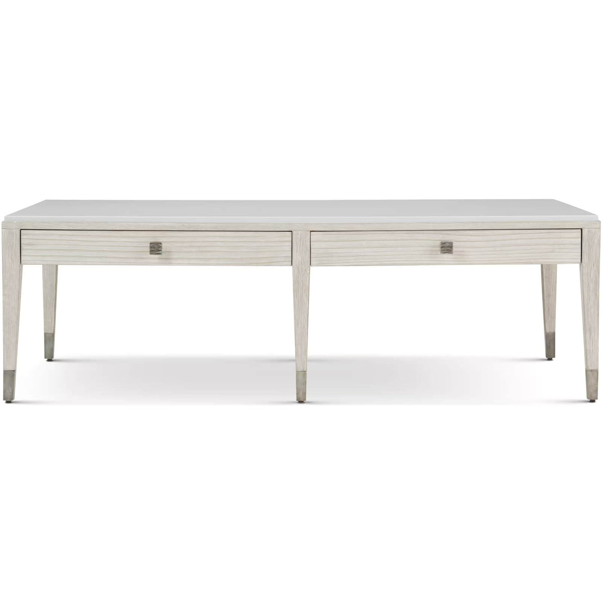 Breeze Two Drawer Coffee Table by Theodore Alexander