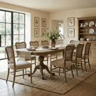 Buckingham Extending Solid Oak Dining Table by Keiichi