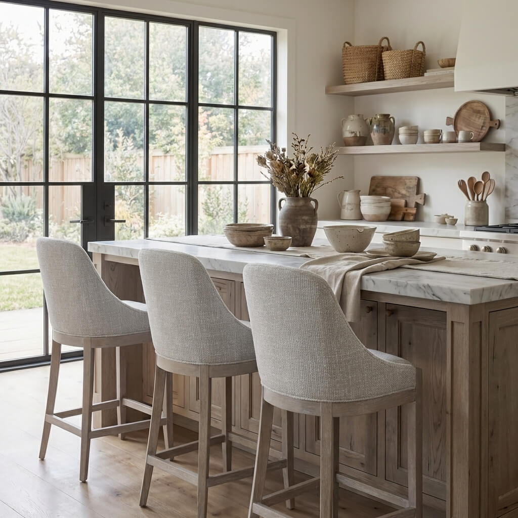 Burford Counter Stool by Keiichi