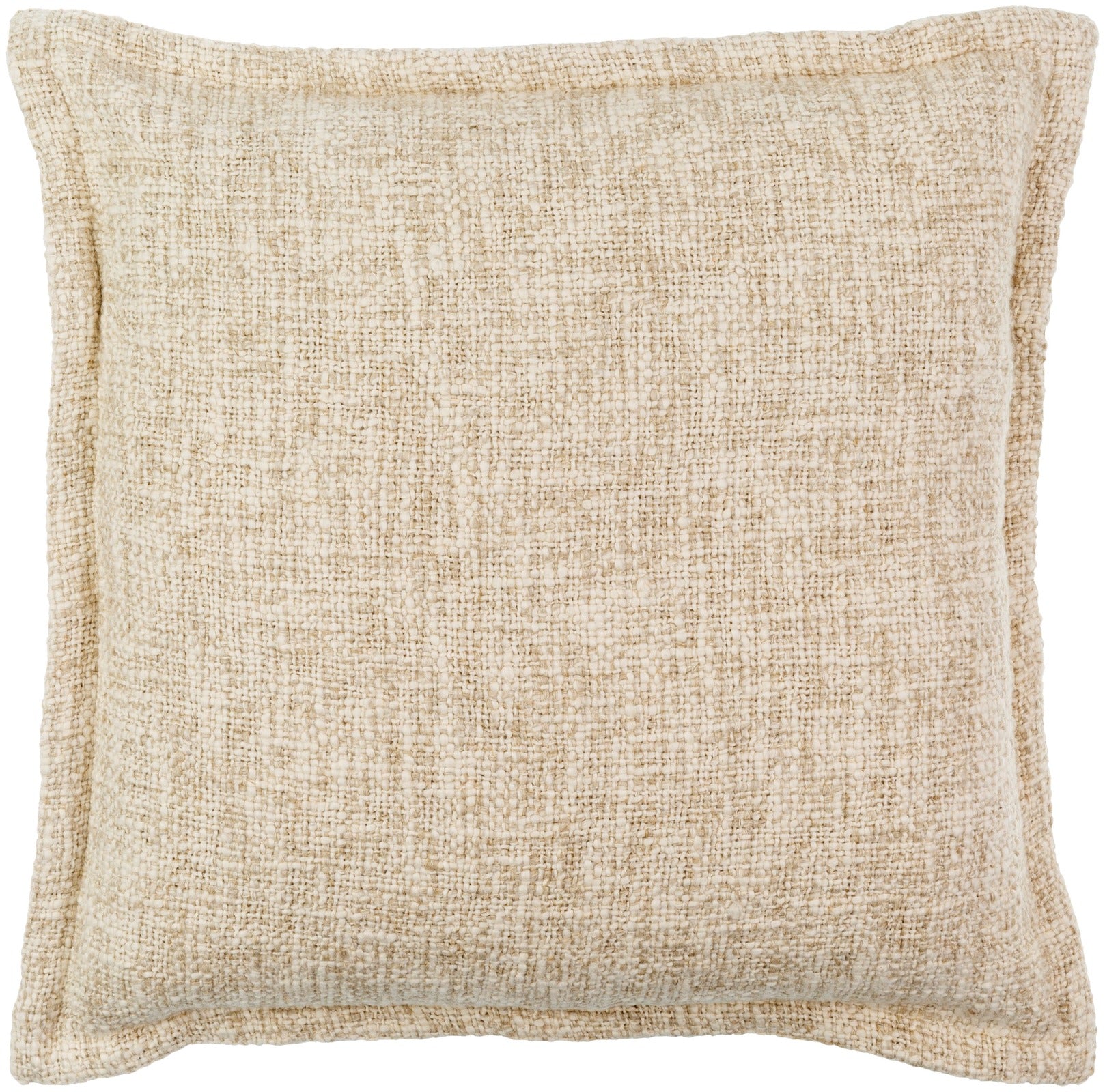 Bowen Woven Cushion in Cream by Keiichi
