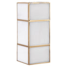 Sofia Antique Brass & Glass Small Wall Light by Richmond Interiors