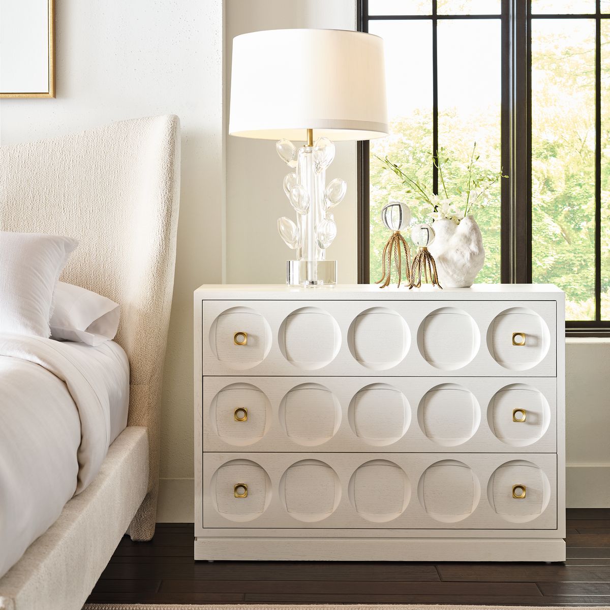 Roundabout 3 Drawer Chest by Uttermost