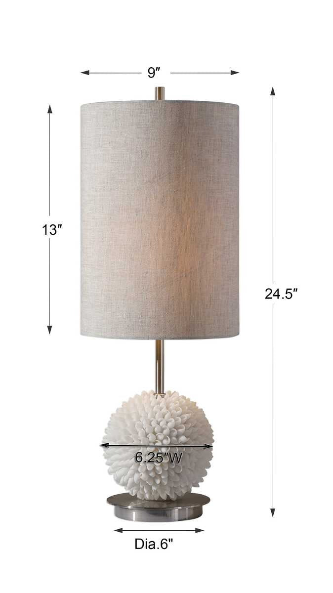 Cascara Sea Shells Lamp by Uttermost