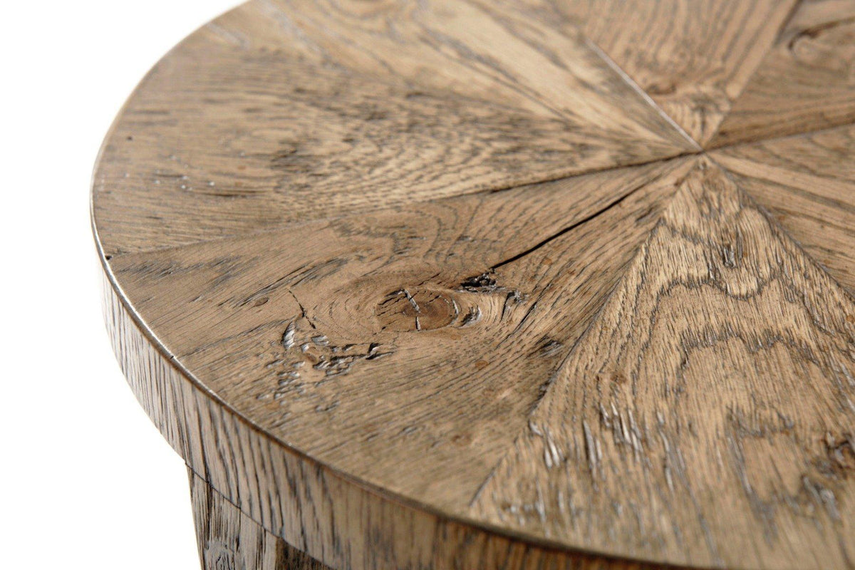 Round Accent Table Southfield in Echo Oak by Theodore Alexander