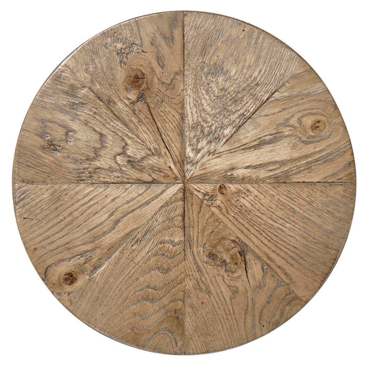 Round Accent Table Southfield in Echo Oak by Theodore Alexander