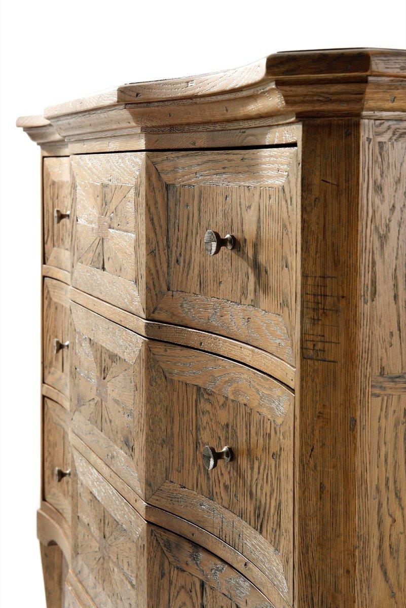 Rollin Chest of Drawers in Echo Oak by Theodore Alexander