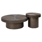Lindo Bronze Metal Coffee Tables (Set of 2) by Richmond Interiors