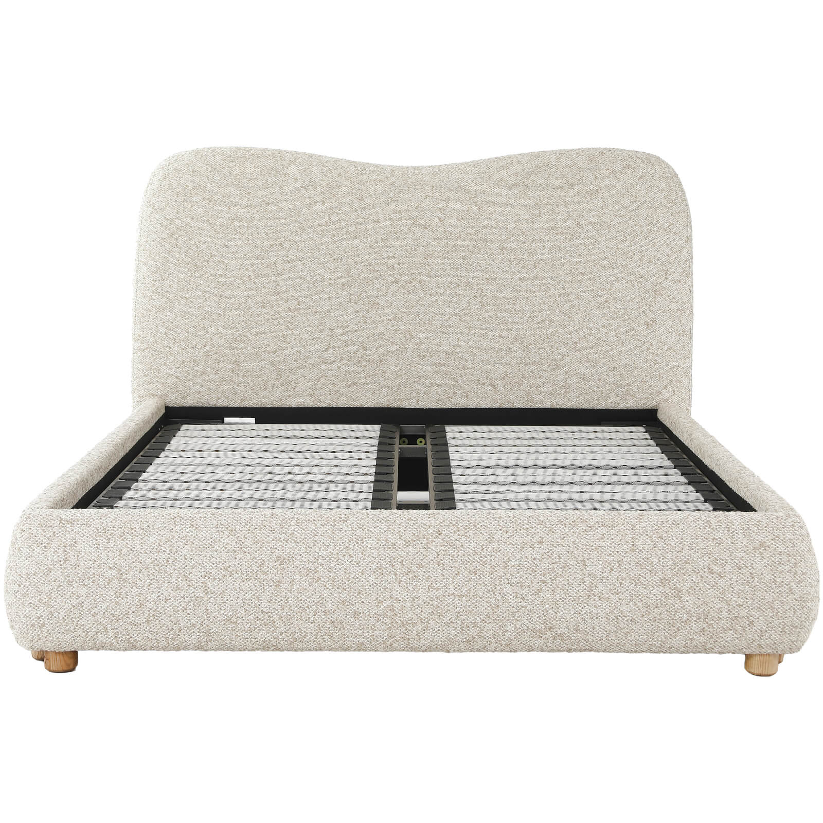 Chadlington Curved Upholstered Bed - Super King by Keiichi