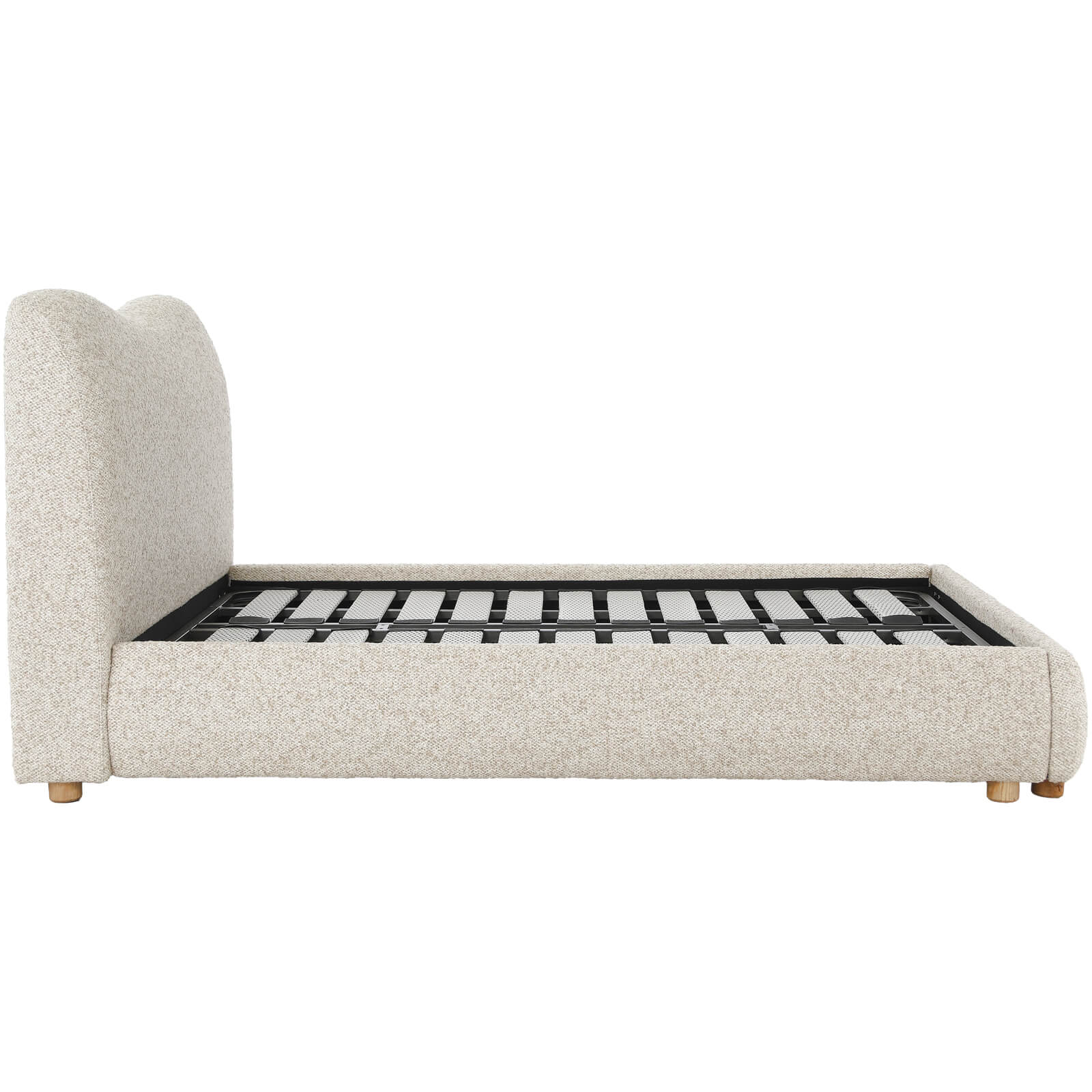Chadlington Curved Upholstered Bed - King Size by Keiichi