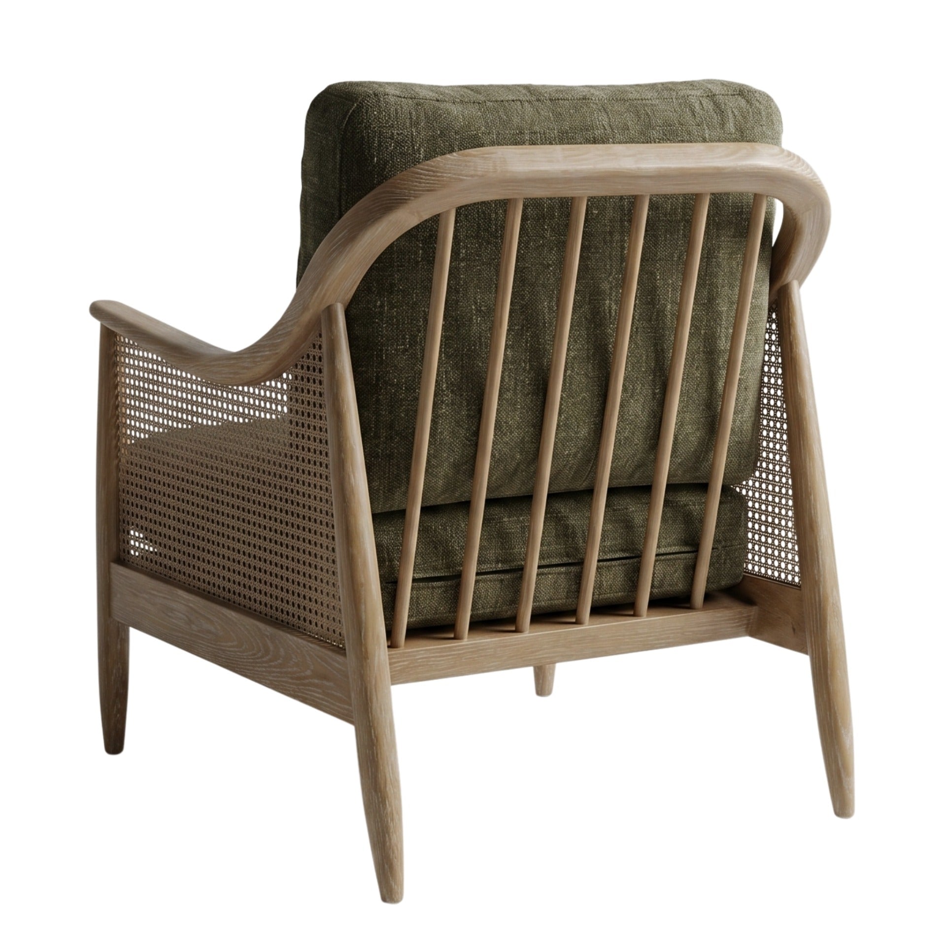 Chadlington Accent Chair in Bottle Green by Keiichi