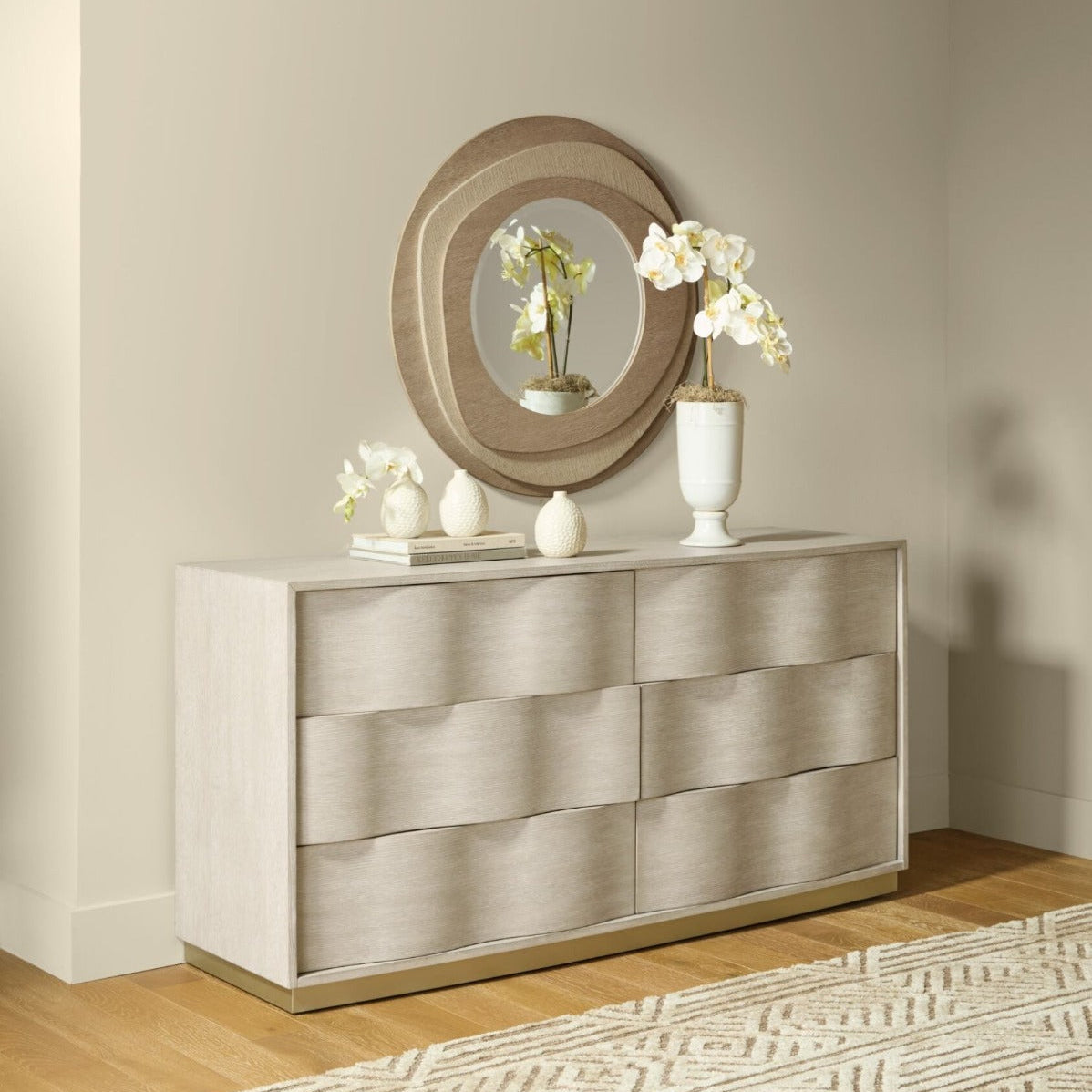 Coastal Breeze Round Mirror by Hooker