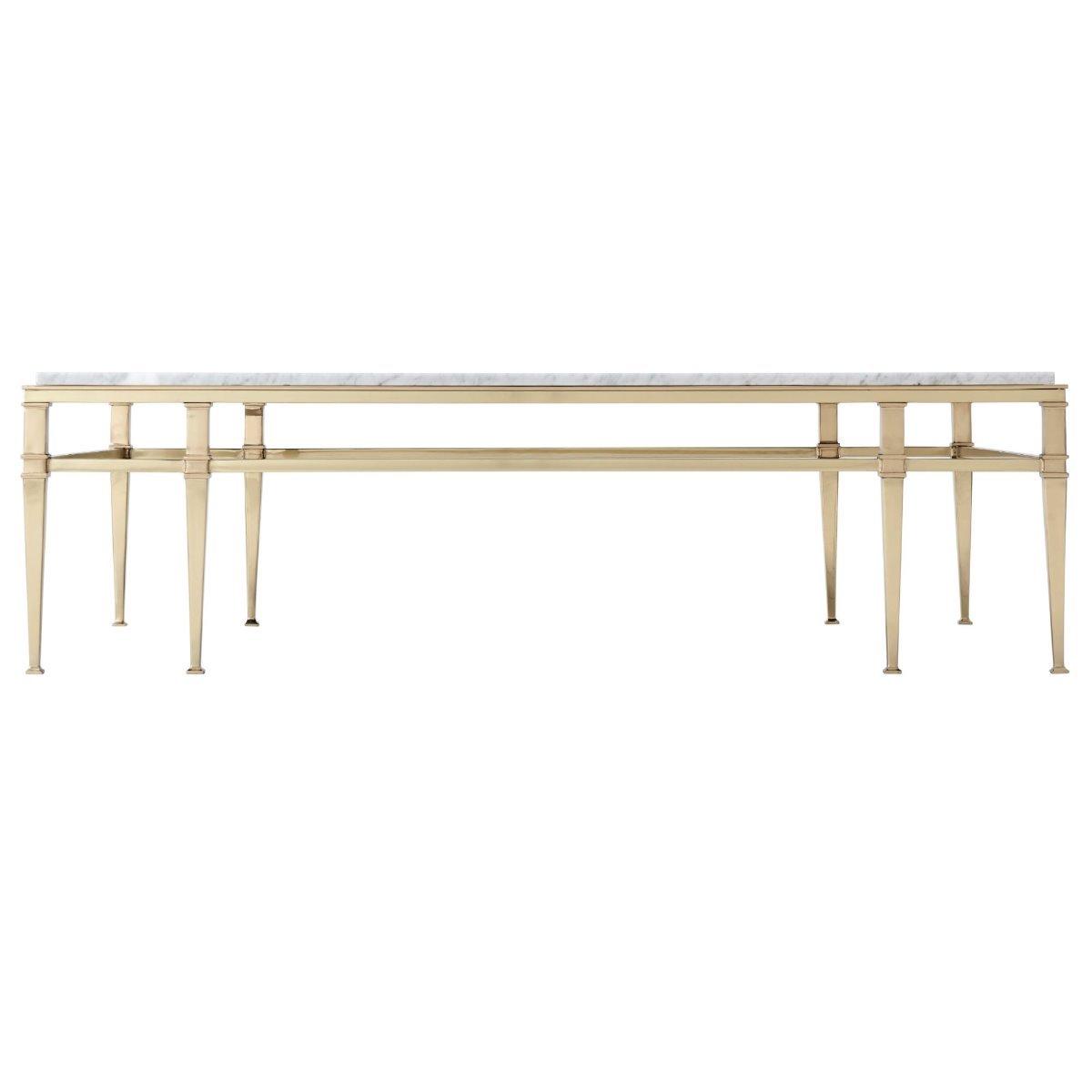 Coffee Table Annalyn in Marble by Theodore Alexander