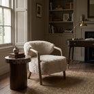 Cotswold Lion Accent Chair in Faux Sheepskin by Keiichi