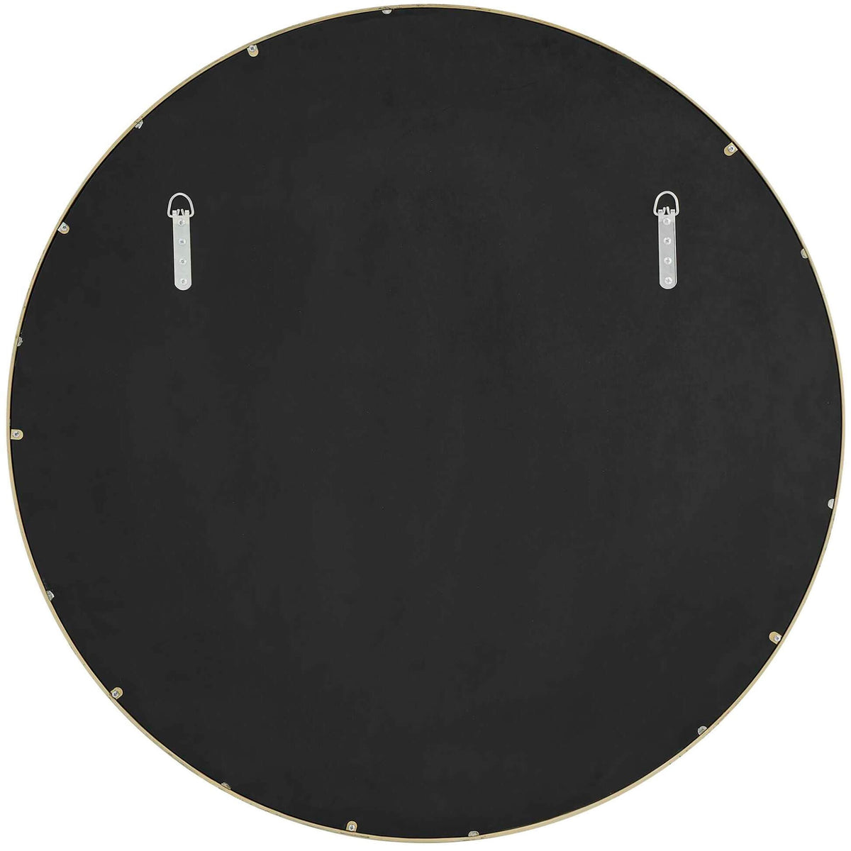Crinkle Round Mirror Uttermost