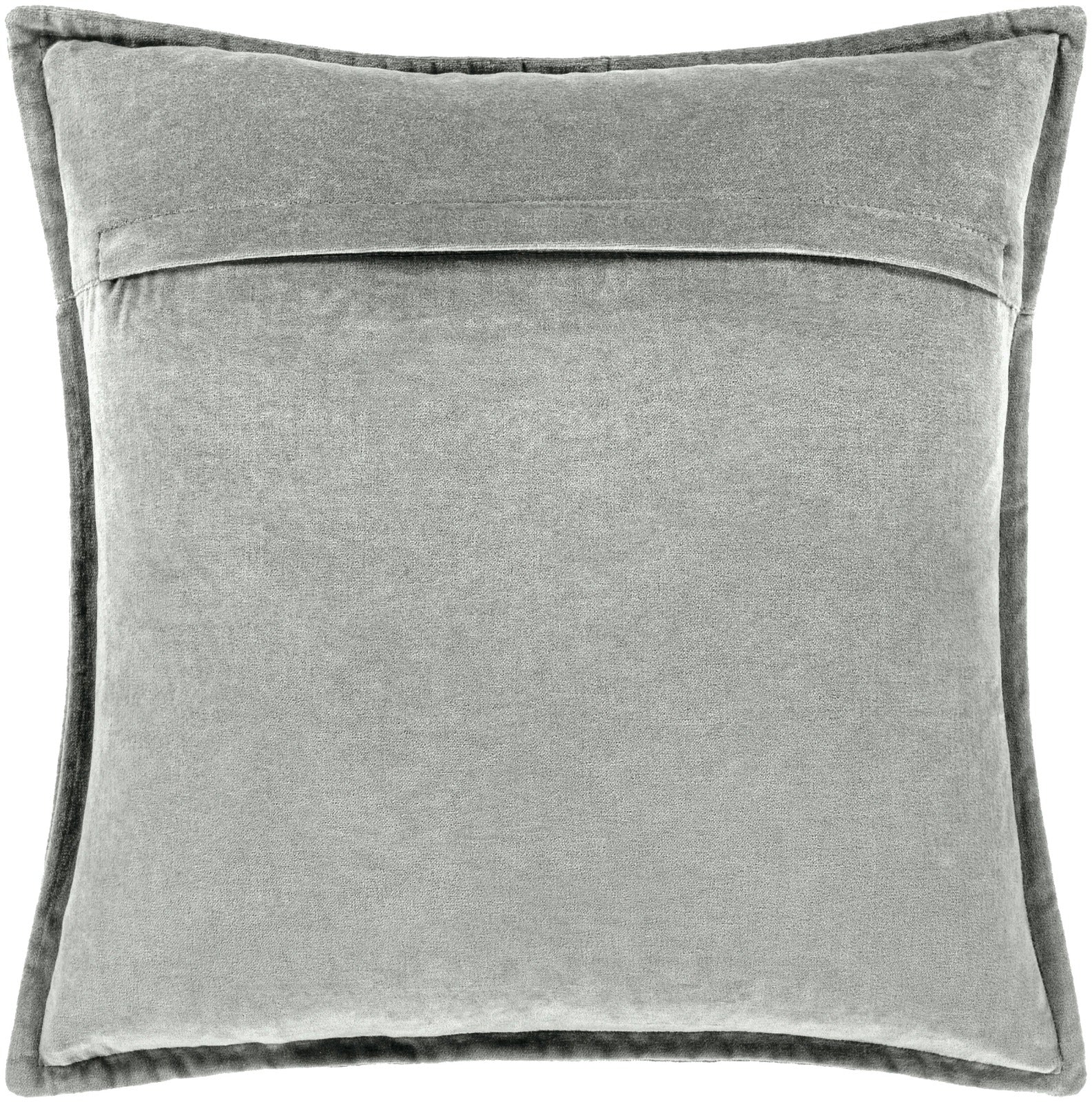 Cotton Velvet Cushion in Sage by Keiichi