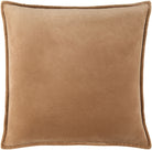 Cotton Velvet Cushion in Cappuccino by Keiichi