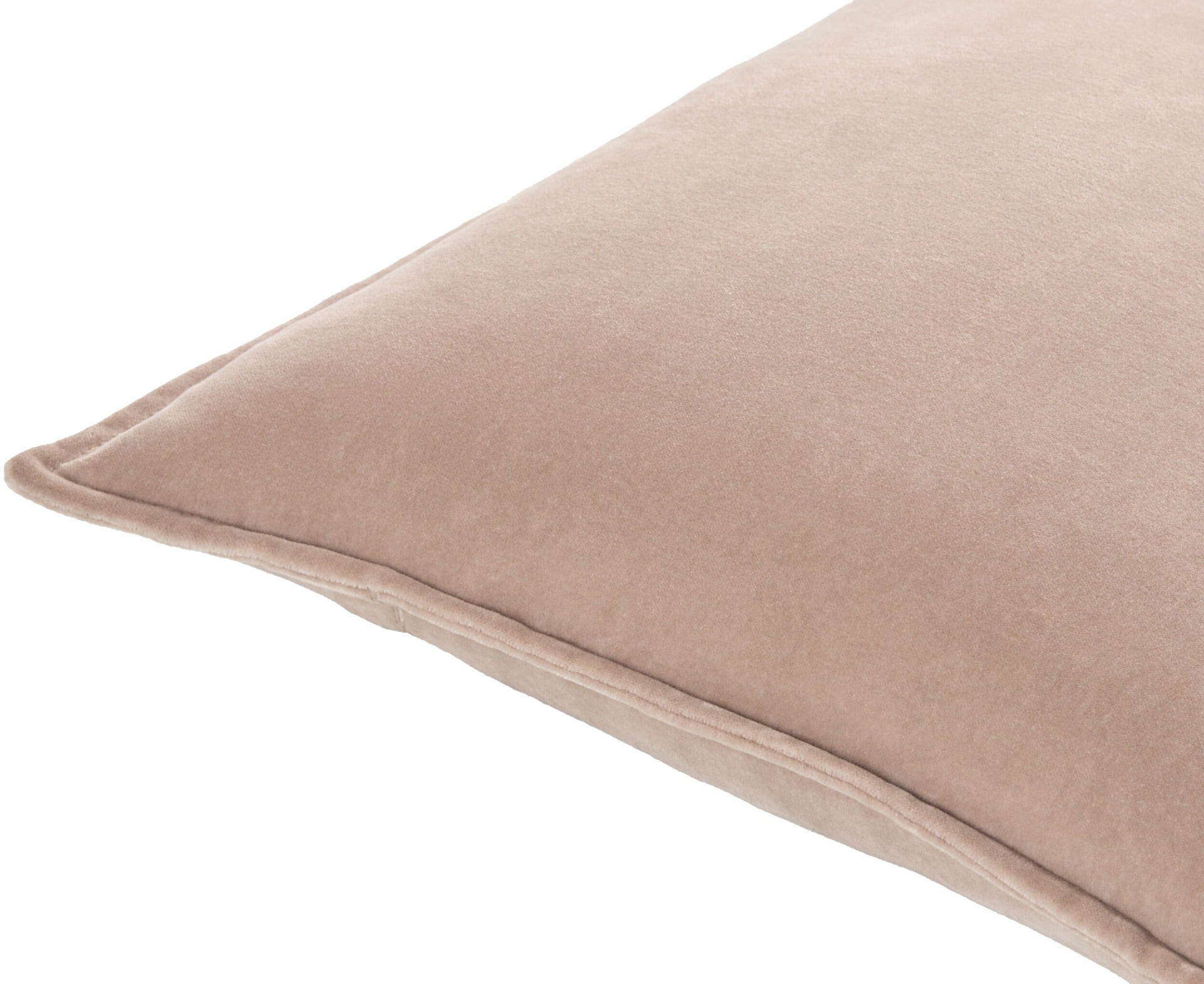 Cotton Velvet Cushion in Dusky Rose by Keiichi