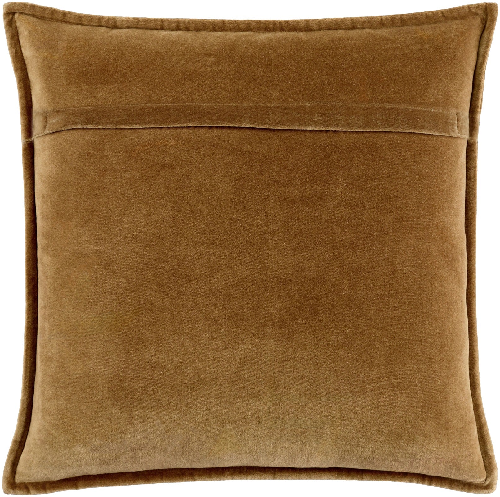 Cotton Velvet Cushion in Bronze by Keiichi
