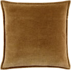 Cotton Velvet Cushion in Bronze by Keiichi