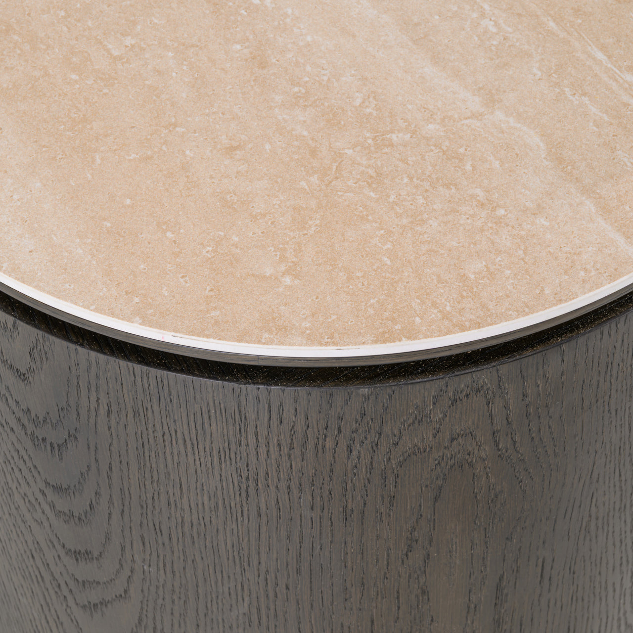 Nando Brown Oak 2-Drawer Bedside Table by Richmond Interiors