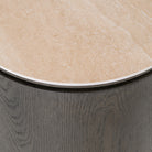 Nando Brown Oak 2-Drawer Bedside Table by Richmond Interiors