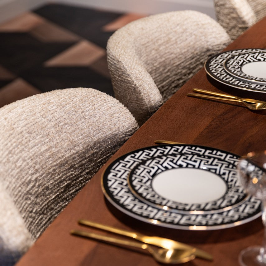 Baldwin Spicebrown Mango Wood Dining Table - 270cm by Richmond Interiors