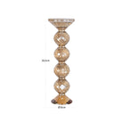 Channah Champagne Candle Holder - Large by Richmond Interiors