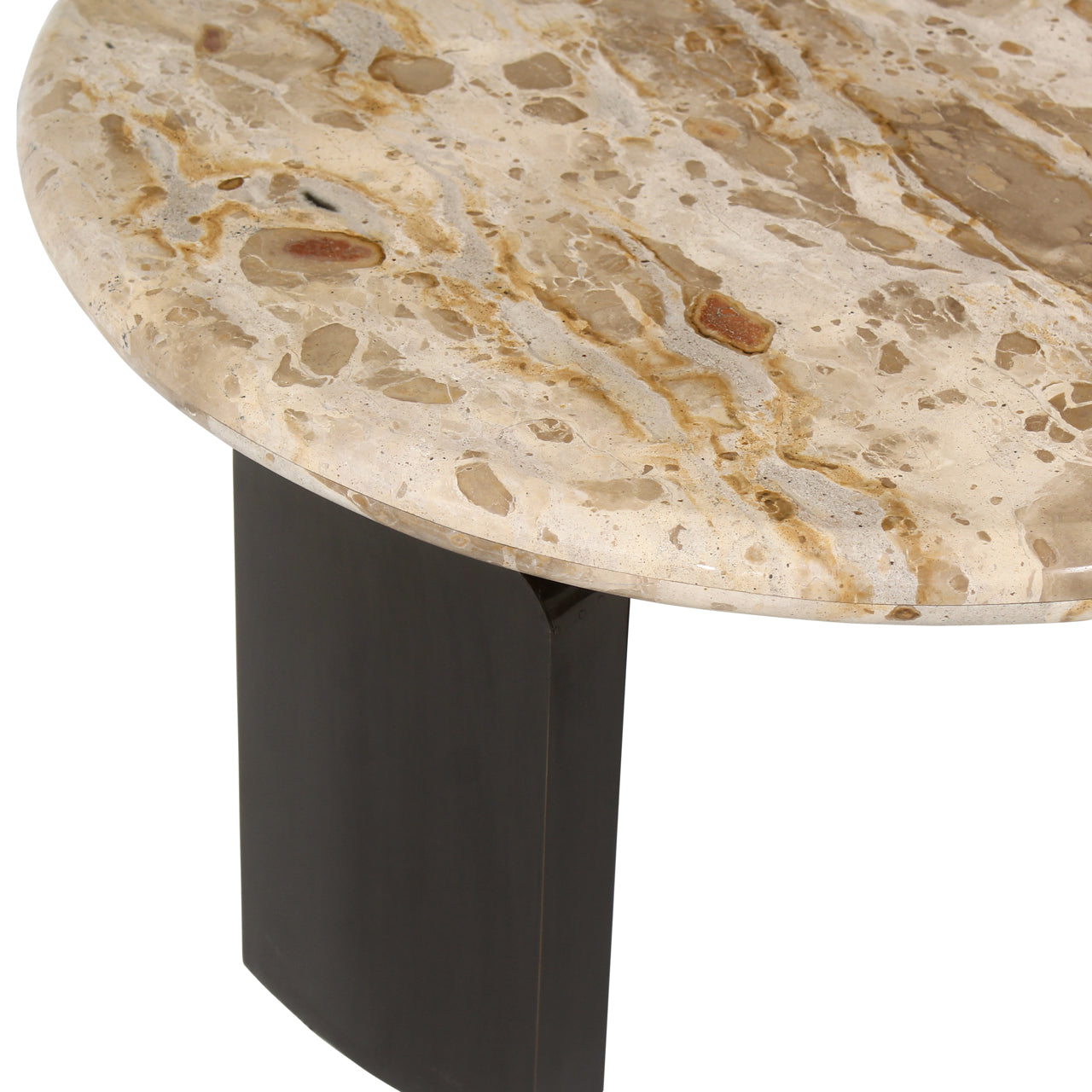 Bayonne Bronze & Marble Coffee Table (Set of 2) by Richmond Interiors